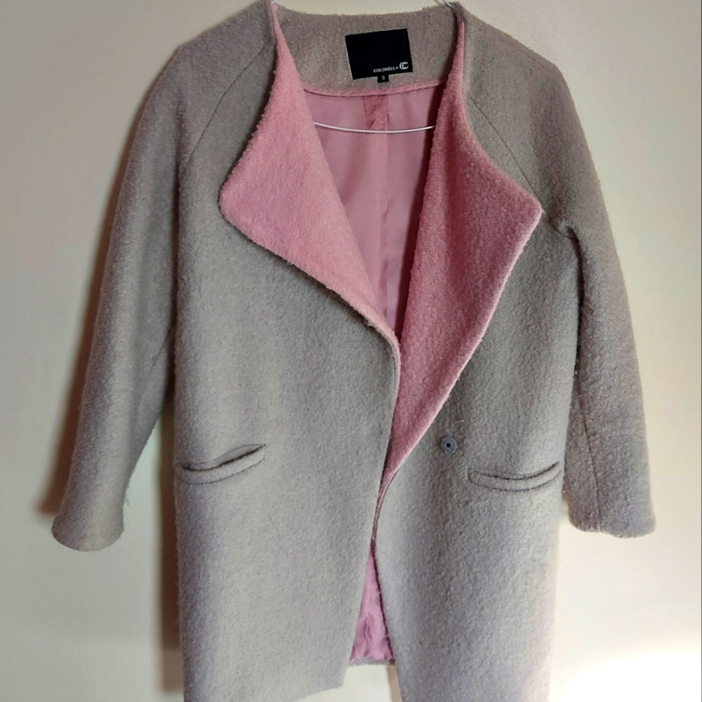 Teddy Wool Sherpa Car Coat